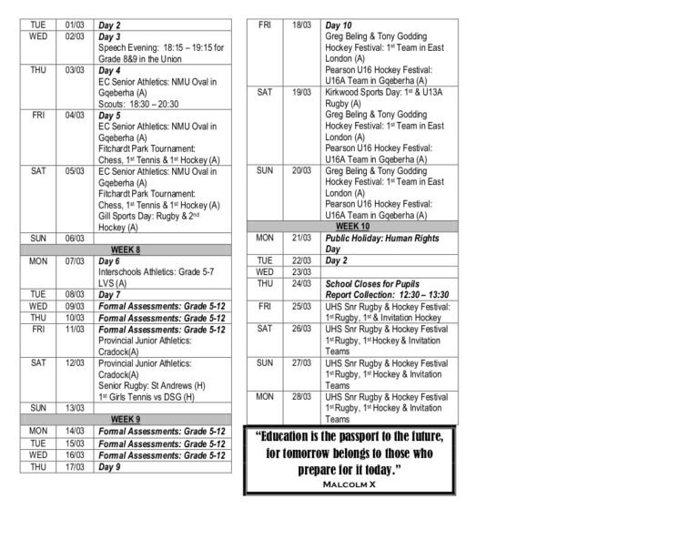 School And Hostel Fee Structure – Union Schools